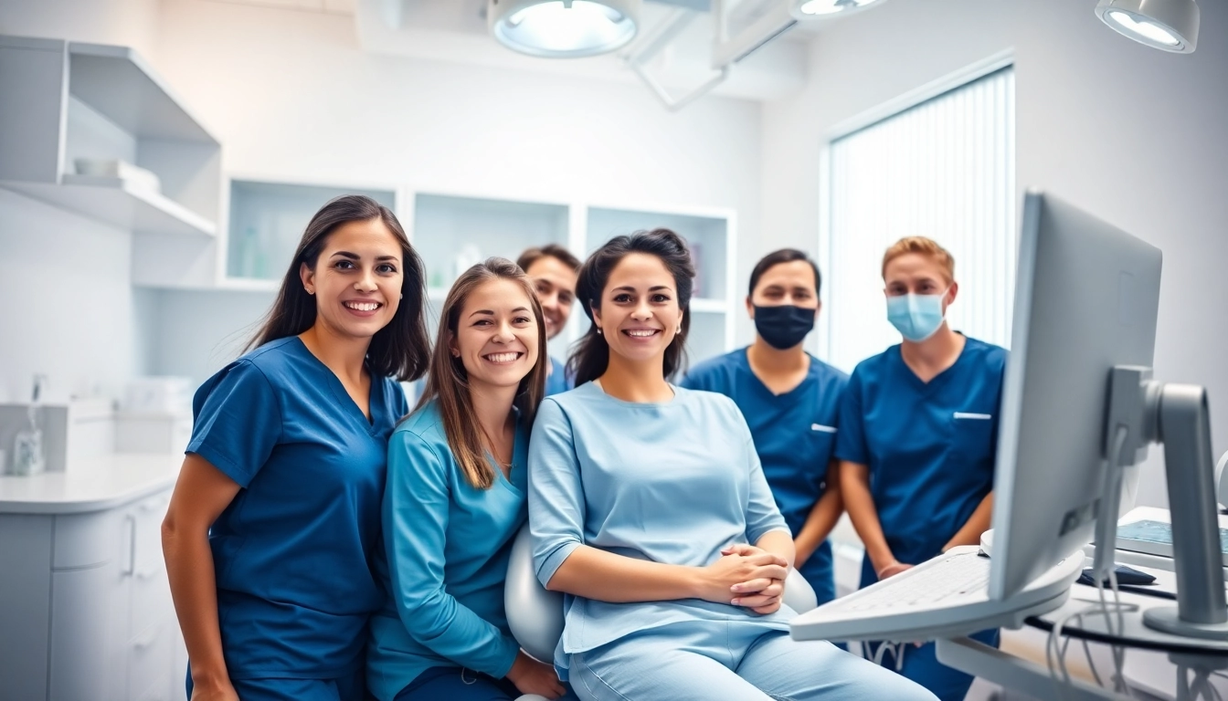 Ventura Bright Dental team providing friendly dental care in a modern, welcoming clinic setting